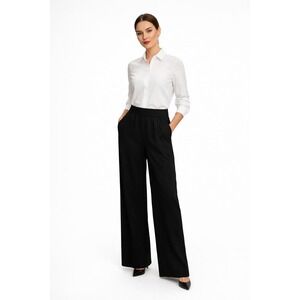 Dictionary Reign High Rise Wide Leg Pant Women XS Black NWT